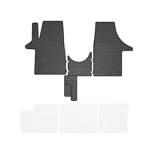 Set covoare auto din cauciuc El Toro pentru Volkswagen T5/T6 (2003–) – D0073 P60 Plată securizată