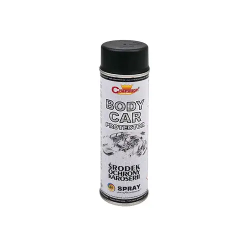 Spray vopsea antifon insonorizant negru Champion, protectie caroserie, 500 ml Premium
