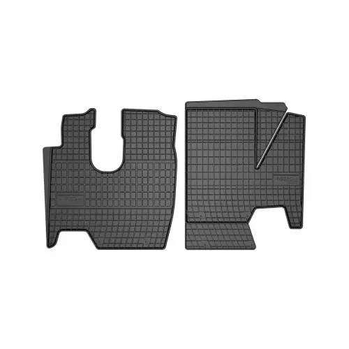 Set covoare interior din cauciuc El Toro pentru Mercedes Atego 2005–2013, negru Popular