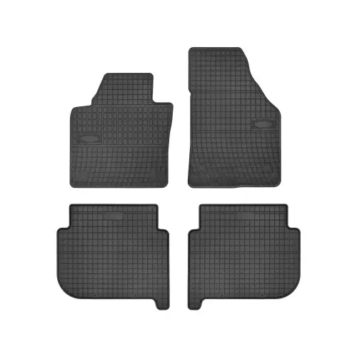 Set covoare auto din cauciuc El Toro pentru Volkswagen Touran I (2003–2015), negre Ofertă de sezon