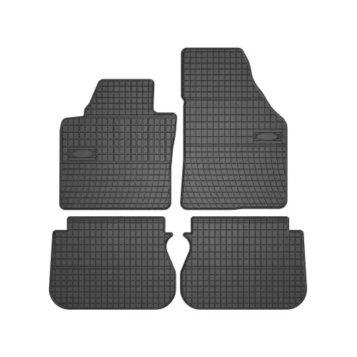 Promoție Set covoare auto din cauciuc El Toro pentru Volkswagen Caddy 2003–2015, negru