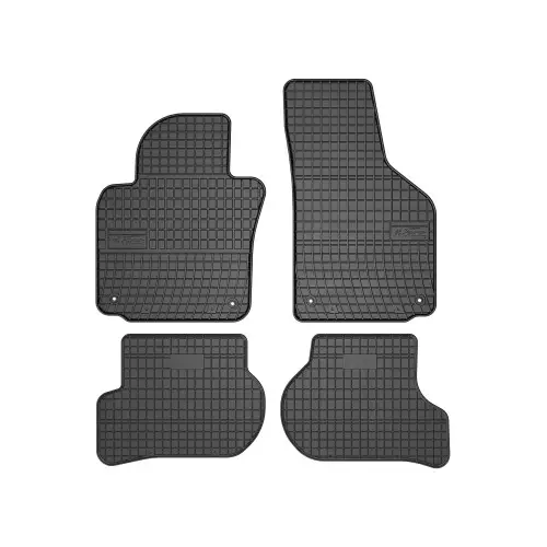Set covoare auto din cauciuc El Toro pentru Seat Leon II 2005–2012, 4 buc Livrare expres
