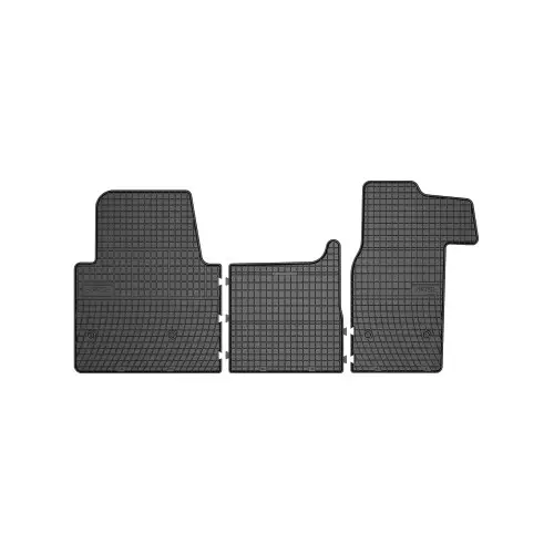 Set covoare auto cauciuc El Toro pentru Nissan NV400 2011-2021, 3 piese Livrare rapidă