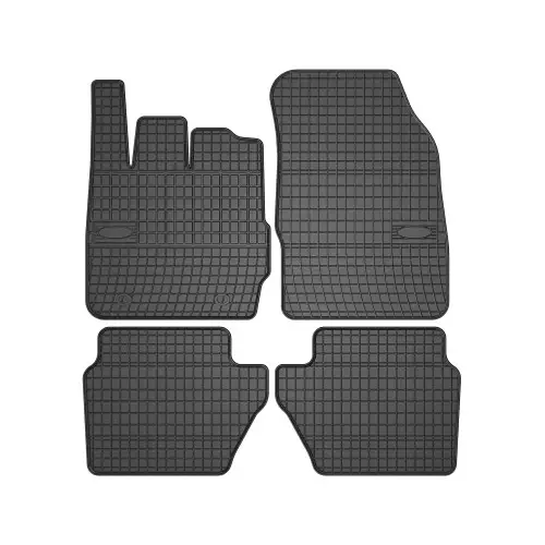 Set covoare auto din cauciuc El Toro pentru Ford Fiesta MK7 2008–2017, negre Bestseller