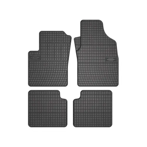 Set covoare auto din cauciuc El Toro pentru Fiat Panda II (2003–2012), negru Nu rata