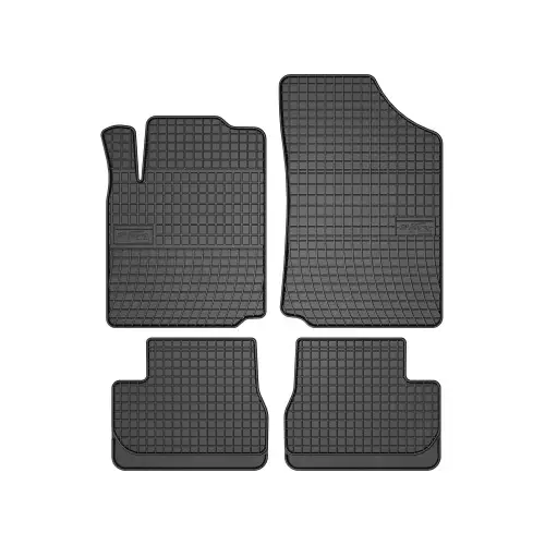 Vezi acum Set covoare auto din cauciuc El Toro pentru Citroen C3 I/C2 (2002-2009), negre, bordură 1 cm