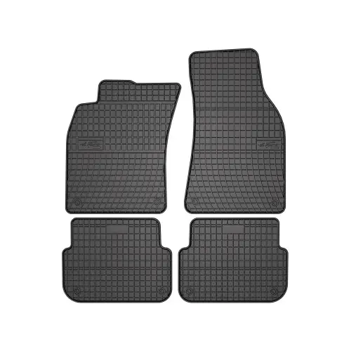 Cumpără online Set covoare auto din cauciuc El Toro pentru Audi A6 C6 (2004–2006), negru
