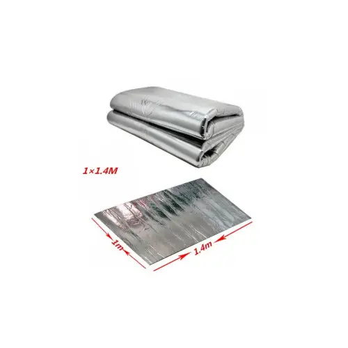 Insonorizant auto autoadeziv cu folie aluminiu 6 mm, 1,4 x 1 m (Cod 025-6) Mai ieftin
