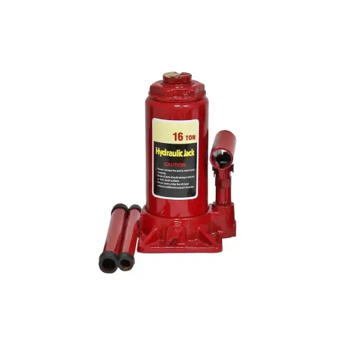Cric hidraulic tip butelie 16 tone, compact si stabil, pentru ridicare auto Ofertă