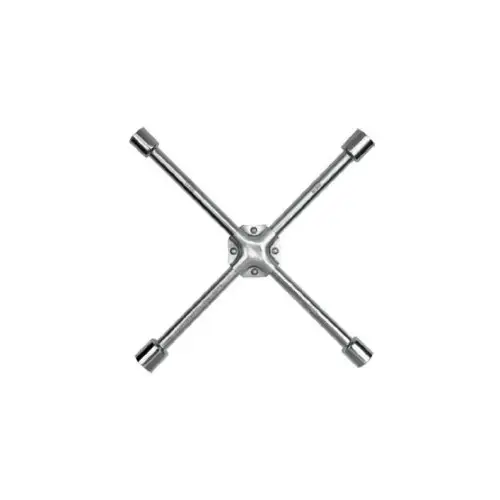 Cheie cruce ranforsată cu întăritură din tablă, 17-19-21-23 mm, pentru roți auto ST114-4 Preț promoțional
