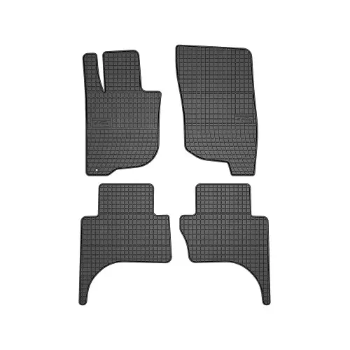 Super ofertă Set covoare auto din cauciuc El Toro pentru Fiat Fullback 2016–2019, negre