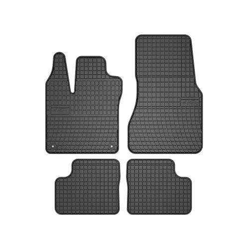 Set covoare auto din cauciuc El Toro pentru Renault Twingo III 2014-2023, negre Expediere rapidă