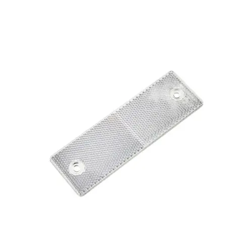 Vezi acum Reflector auto alb dreptunghiular 5x15 cm, autocolant universal FGB-01