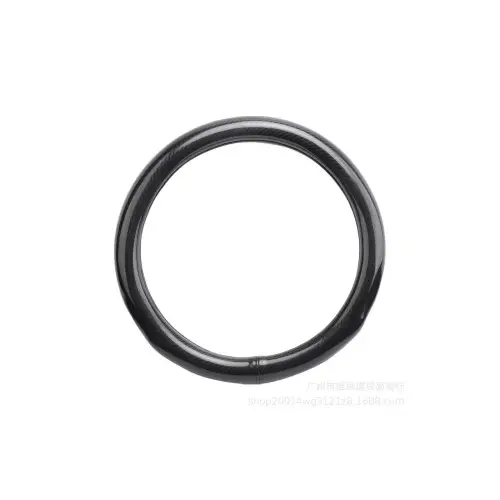 Husă volan efect carbon negru, mărimea M (38–39 cm), cod F006 Livrare gratuită