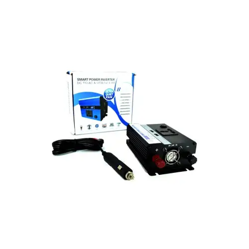 Invertor auto premium 300W 24V-220V cu 1 priza si 2 porturi USB 4.8A Cumpărături sigure