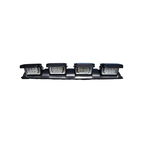 Set proiectoare plafon dreptunghiulare LED cu capac, 4 lampi, XF-28 Ultima șansă