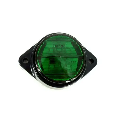 Livrare expres Lampă LED SMD 4004-5 verde 12V, IP66, compactă pentru semnalizare