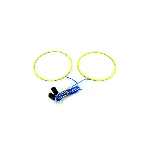 Cerc LED COB alb 120mm 12V pentru iluminare uniformă, auto și proiecte DIY Retur gratuit