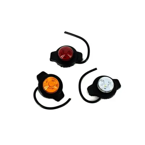 Lampă LED 24V portocalie pentru semnalizare, prindere 5 cm, OEM L1031130 Premium