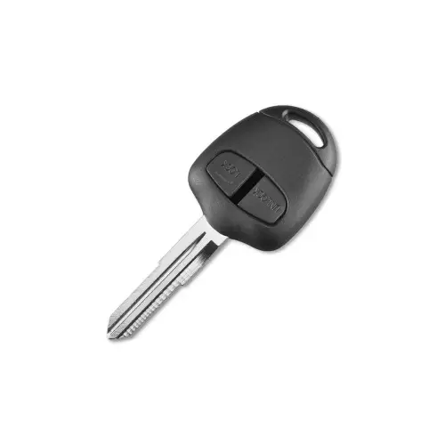 Carcasă cheie/telecomandă compatibilă Mitsubishi cu lamelă metalică, 2 butoane (Cod 6001) Livrare expres