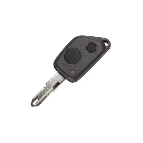 Carcasă cheie telecomandă compatibilă Peugeot, 2 butoane, cu lamelă metalică (1118P) Ultima șansă