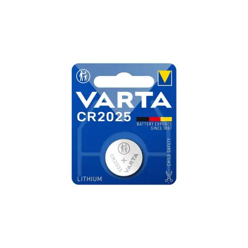 Cumpără online Baterie Varta CR2025 3V litiu pentru ceasuri, telecomenzi si dispozitive mici