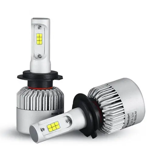 Reducere specială Set becuri LED H3 S2 Lumileds cu cip Philips, 5000K, 50W, 6000 lm