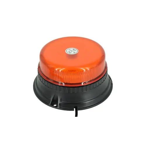 Girofar profesional LED omologat UE 12-24V, portocaliu, cu magnet și ventuză (ART824D) Popular