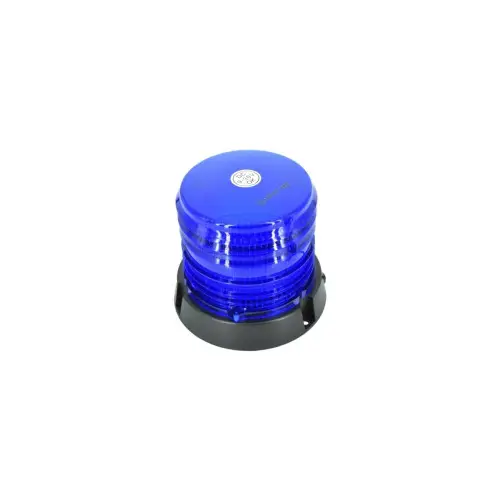 Livrare expres Girofar albastru LED omologat E-Mark, cu magnet, 12-24V (ART826)