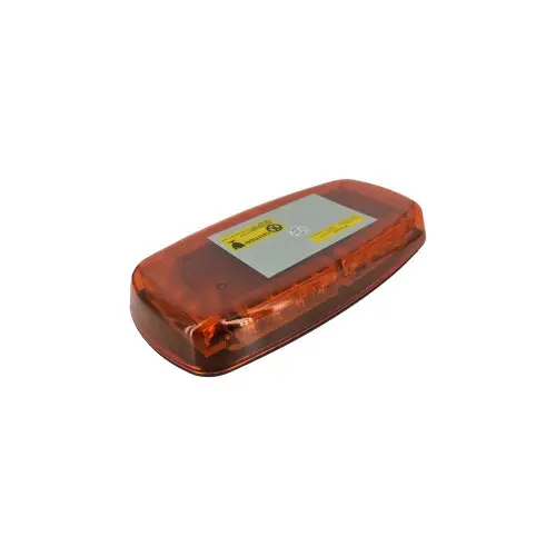 Plată sigură Rampă stroboscopică LED portocalie 12-24V cu magnet, omologare E-Mark (ART118B)