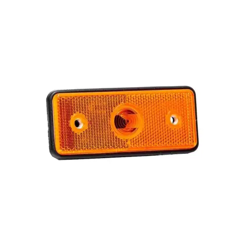 Bestseller Lampă gabarit LED galbenă Fristom 12–36V, dreptunghiulară, E20, 110x45 mm