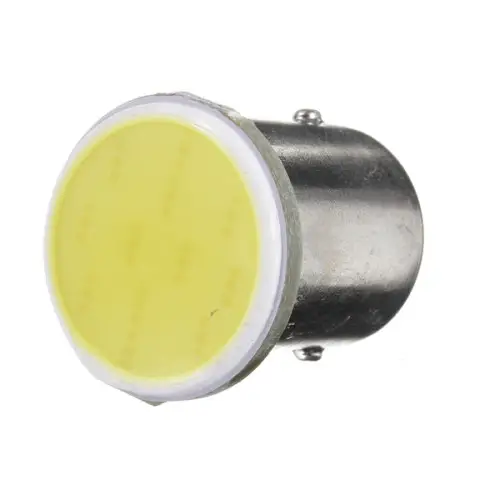 Vezi acum Bec LED BA15S 3W COB rosu 12V, tip vechi simetric, pentru auto 56266R-12V