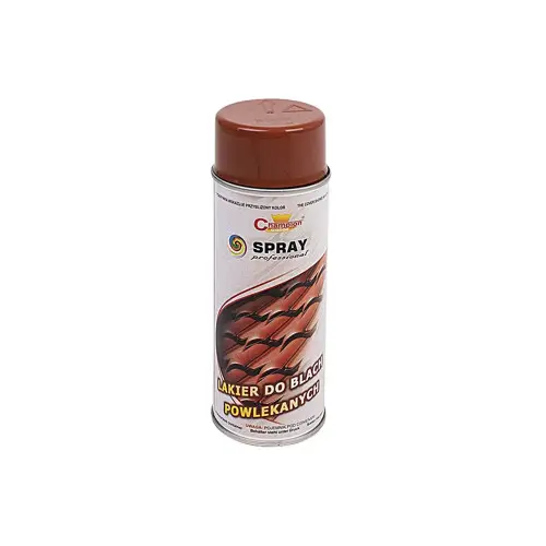 Super ofertă Spray vopsea pentru tablă și acoperiș maro aprins RAL8004, 400 ml Champion
