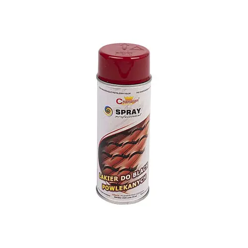 Reduceri Spray vopsea pentru tablă și acoperiș RAL3005 maro vin-roșu, 400 ml Champion