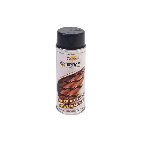 Reducere de preț Spray vopsea pentru tabla si acoperis RAL 8019 maro-gri Champion, 400 ml