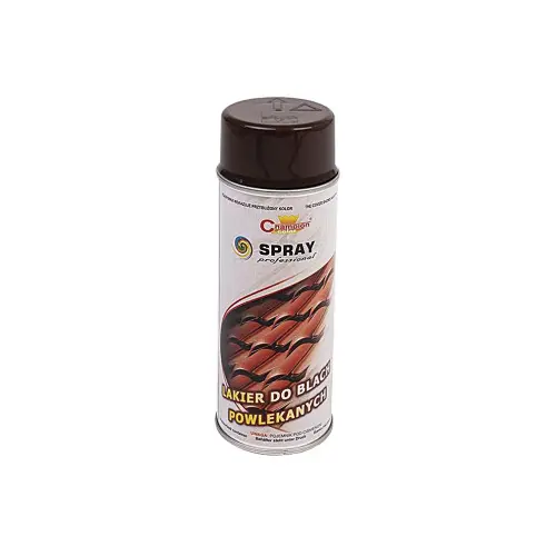 Retur ușor Spray vopsea pentru tablă și acoperiș RAL8017 maro ciocolată Champion, 400 ml