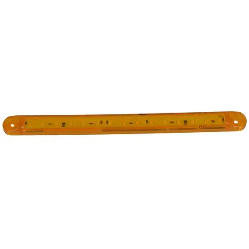 Ultima șansă Lampă laterală LED galben 12–24V, 24 cm, pentru semnalizare vehicule