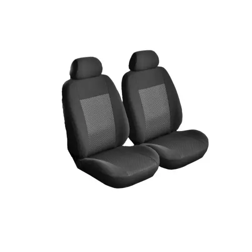 Reducere de preț Set huse scaune auto universale gri pentru față, 4 piese cu tetiere (B-11A)