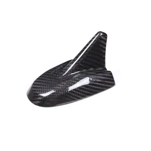 Antena auto ornament tip rechin cu aspect carbon, cod C1 (OEM) Doar azi