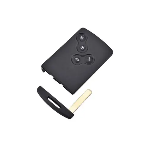Carcasă cheie Renault cu 4 butoane și lamelă metalică, fără logo (Cod 2215) Noutate