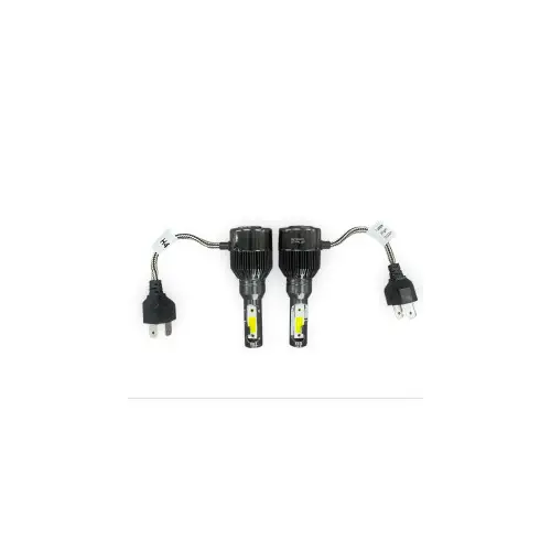 Set becuri auto H4 LED 2 faze 30W, 4800 lm, 6000K, 12–24V (LX88) Plată sigură