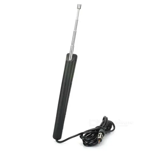 Antena telescopică FM01 cu 3 tronsoane, 14–40 cm și cablu 1 m Reducere specială