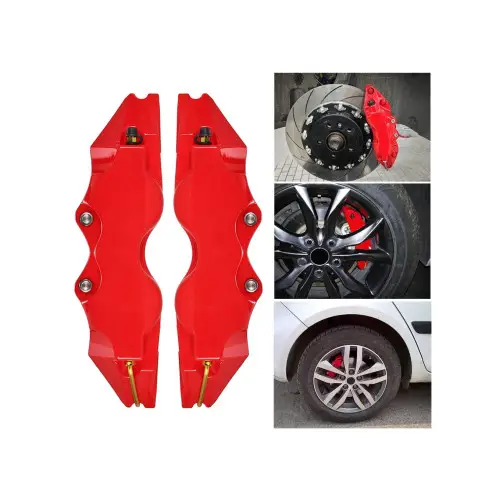 Cumpărături sigure Set 2 capace ornament etrier roșu, mărimea S (plastic) – Cod CP-3