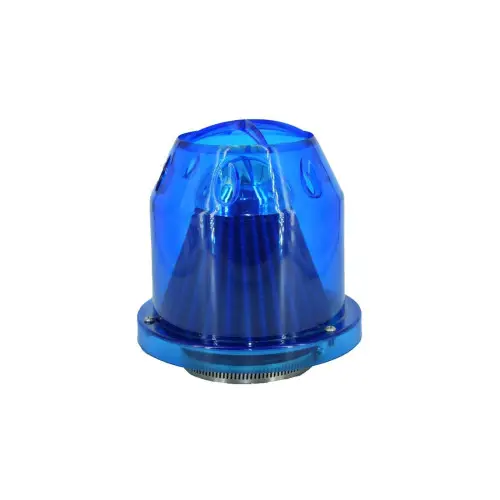 Filtru de aer tuning universal cu carcasa albastra, 15.5 cm, racord 8.5 cm Preț mic