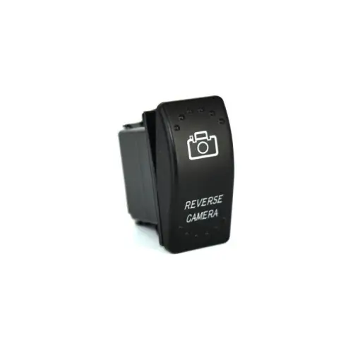Intrerupator tip Rocket pentru camera marsarier Reverse Camera, 12/24V, J19 Preț redus