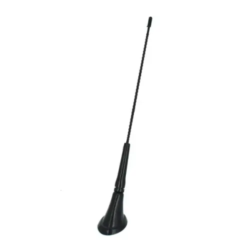 Antena auto ornament 041 universală, 37 cm, culoare neagră Noutate