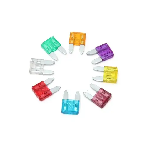 Ultima șansă Set 100 siguranțe auto tip Nova (dimensiune medie) 5A–30A, OEM
