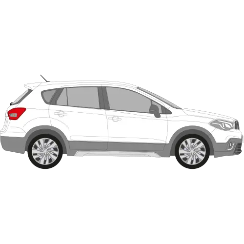 Set huse scaune dedicate Suzuki S-Cross/SX4, fractionate, model romb, Premium Ofertă de sezon