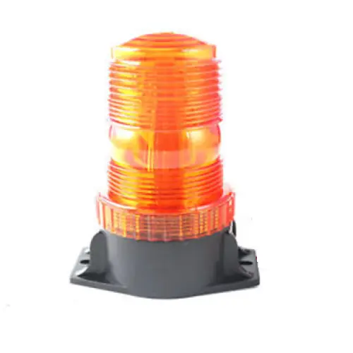 Girofar LED portocaliu omologat UE, 24 SMD 5730, 12-24V, cu magnet (ART-HD005) Plată securizată