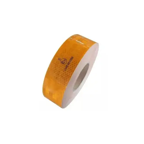 Bandă reflectorizantă galbenă tip fagure 5 cm x 45,7 m, omologată UE (ECE) Nu rata